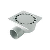 MaxiFlow 100 Mm 25*25 Çamur Kovalı Yer Süzgeci Yandan - Antrasit