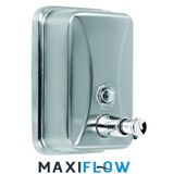 Maxiflow 1000 Ml. Sıvı Sabunluk Paslanmaz Krom Duvara Montaj