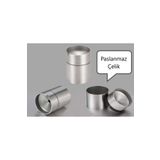 Maxiflow 9 cm Paslanmaz Dekoratif Küllük