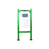 Maxiflow Bahçe Boru Tip Çöp Kovası Düz 45*100Cm