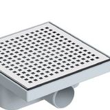 Maxiflow Kare Line Duş Kanalı Q50 20x20 cm Yan Çıkış