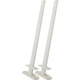 MaxiFlow Panel Radyatör Yer Konsolu 60 cm Bir Çift(Iki Adet)