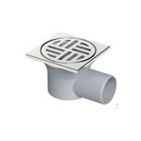 Maxiflow Paslanmaz Izgara 10*10 Ø50 Yandan Yer Süzgeci (sifon)