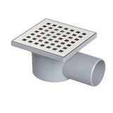 Maxiflow Paslanmaz Yer Sifonu 10x10 Q50 Çerçeveli
