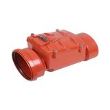 Maxiflow Pvc Çekvalf Atık Pis Su Rögar Klapesi Koku Önleyici 160 mm Kilitli ve Terazili