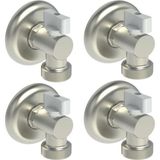 MaxiFlow TM01810012 4 Adet Mini Küresel Çamaşır Bulaşık Makinesi Musluğu