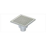 MaxiFlow Üstü Krom Yer Sifonu 10X10 Q50 Alttan