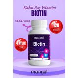 Maxigal Biotin İçeren Takviye Edici Gıda 120 Tablet