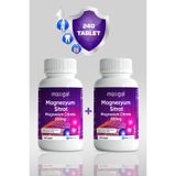 Maxigal Magnezyum Sitrat İçeren Takviye Edici Gıda Avantaj Paket 2 x 120 Tablet