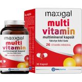 Maxigal Multivitamin Multimineral 30 Kapsül