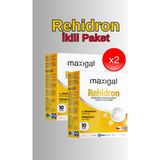 Maxigal Rehidron Elektrolit & Mineral L-Glutamin ve Magnezyum Bisglisinat Içeren Takviye Edici Gıda 2'li Paket - Karpuz