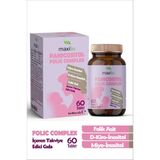 Maxiliv Panicositol Folic Complex |Miyo-İnositol, D-Kiro-İnositol ve Folik Asit İçeren Takviye Edici Gıda | Kadın Sağlığı | 60 Tablet |