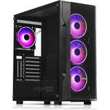 Maxima V30 Temperli Cam Yan Panel, 3X12CM Ön + 1X12CM Arka Argb LED Fanlı, Dikey Ekran Kartı Takılabilen, USB 3.0 Type-C, Atx Oyuncu Kasası (DKCHMAXV30)