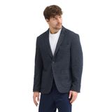 Maximo VD Erkek Koyu Lacivert Pamuklu Astarsız İngiliz Kesim Torba Cepli Slim Fit Spor Blazer Ceket Koyu Lacivert 58