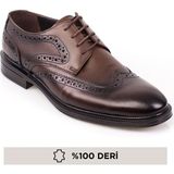 Maximoda Deri Klasik Iç Dış Deri Erkek Ayakkabı - Kahve