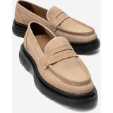 Maximoda Hakiki Nubuk Deri, Erkek Ayakkabı - Bej