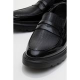 maximoda Rugan Bağcıksız Çok Şık Erkek Klasik Ayakkabı