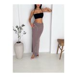 MaxiMor KADIN LASTİKLİ BEL RAHAT KALIP UZUN TESETTÜR VİSKON KUMAŞ ETEK BOY 100 CM KEMER DAHİL DEĞİL