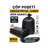 Maximum ÇÖP POŞETİ ENDÜSTRİYEL JUMBO 80*110 EXTRA KALIN 10LU.