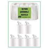 Maximum İçten Çekmeli Havlu 6 Rulo 3 Kg ( % 100 Selilöz)