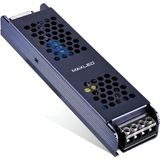 Maxled MX-3022 - 12V 5A | Slim Kasa LED Trafosu - Siyah