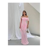 MAXMOOR GLORY Maxi Elbise 1404 - Pembe