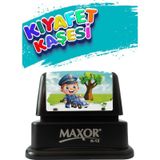 Maxor Kaşe Kıyafet Kaşesi Polis Temalı Öğrenci Kaşesi / Kıyafet Etiketi / Kumaş Kıyafet Kaşesi