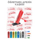 maxor Kendinden Mürekkepli Kaşe Öğretmen Kaşesi Aferin Kaşesi Cep Kaşesi
