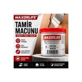 MAXORLİFE Ahşap Tamir Macunu Beyaz 200 gr – MDF, Sunta ve Kaplama Yüzey Çatlak Dolgu Macunu