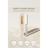 Maxos Kirpik Vitamin Serum 5 ml Bitkisel Özlü Uzatıcı Etki