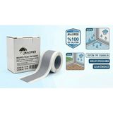 Maxper Pah Bandı Fileli 12 cm x 10 Metre Su Yalıtım Amaçlı Rulo Halinde Kullanım Için Özellikli - Antrasit - Gri