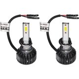 MaxPower Audi A6 2005-2008 H1 Uzun Beyaz Led Xenon 8000 Lümen
