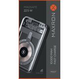 Maxron Pd 22.5W 10000 Mah. Magsafe Özellikli Entegre Kablolu Powerbank - Siyah