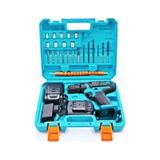 Maxstar 24V 5 Ah Li-ion Çift Akülü Şarjlı Matkap Vidalama + 23 Parça Set