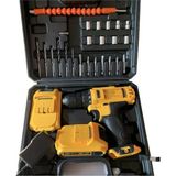 Maxstar 24V 5AH Liion Çift Akülü Çantalı Darbeli Şarjlı Matkap-24 Parça Uç Setli