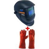Maxstar Otomatik Kararan Kaynak Maskesi Gözlüğü+ E-072 Kaynak Eldiveni