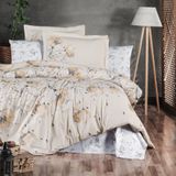 Maxstyle 100x120 cm Luna Poplin Double Saten Nevresim Takımı