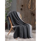 Maxstyle Argento Gri Çift Kişilik Battaniye 200X220 cm - 200 x 220 cm