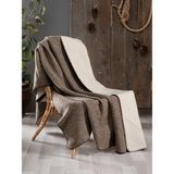 Maxstyle Brown Tek Kişilik Battaniye 150X200 cm - 150 x 200 cm - Kahverengi