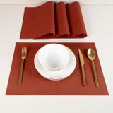 Maxstyle Harmony Mahogany 4 Parça 30X45 cm Amerikan Servis Seti