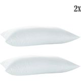 Maxstyle Otel Tipi 2'li Yastık 50X70 Boncuk Silikon 850 Gr. - 50 x 70 cm - Beyaz