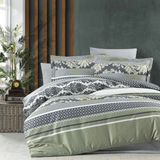 Maxstyle Saten Deluxe Orlenda Double Nevresim Takımı - 160 x 220 cm - Renkli