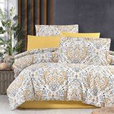 Maxstyle Saten Deluxe Rishi Double Nevresim Takımı - 160 x 220 cm - Renkli