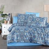 Maxstyle Saten Deluxe Tatyana Double Nevresim Takımı - 160 x 220 cm - Renkli