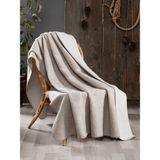 Maxstyle Sephia Krem Bej Tek Kişilik Battaniye 150X200 cm - 150 x 200 cm - Bej - Krem
