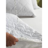 Maxstyle Sıvı Geçirmez Kapitoneli Yastık Alezi 50X70 - 50 x 70 cm - Beyaz