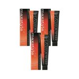 Maxstyle SPS505 Argan ve Keratin 2025/08.43 Sultan Bakırı Oksidansız 3x60 ml Saç Boyası