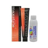 Maxstyle SPS623 Argan ve Keratin 2025/01 Siyah 60 ml Saç Boyası+90 ml Oksidan