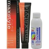 Maxstyle SPS695 Argan ve Keratin 2025/06.03 Koyu Karamel Dore 60 ml Saç Boyası+90 ml Oksidan
