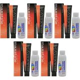 Maxstyle SPS819 Argan ve Keratin 2025/07 Kumral 5x60 ml Saç Boyası+5x90 ml Oksidan